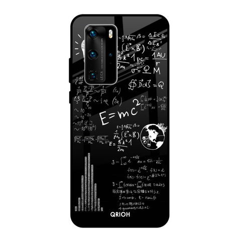 Funny Math Huawei P40 Pro Glass Back Cover Online