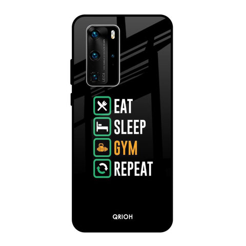 Daily Routine Huawei P40 Pro Glass Back Cover Online