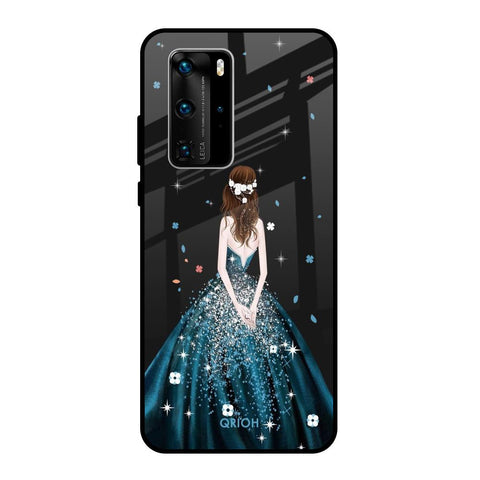 Queen Of Fashion Huawei P40 Pro Glass Back Cover Online