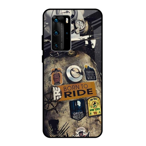 Ride Mode On Huawei P40 Pro Glass Back Cover Online