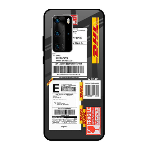 Cool Barcode Label Huawei P40 Pro Glass Back Cover Online