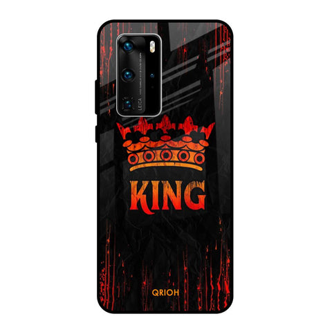 Royal King Huawei P40 Pro Glass Back Cover Online