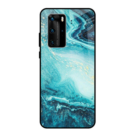 Sea Water Huawei P40 Pro Glass Back Cover Online
