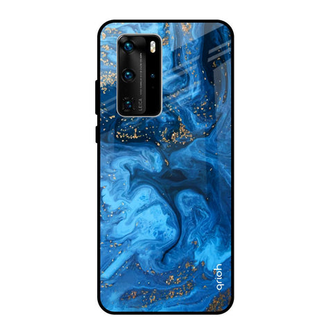 Gold Sprinkle Huawei P40 Pro Glass Back Cover Online