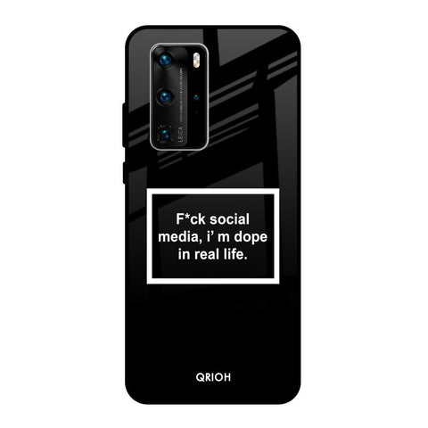 Dope In Life Huawei P40 Pro Glass Back Cover Online