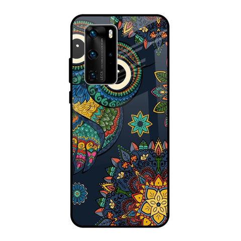 Owl Art Huawei P40 Pro Glass Back Cover Online