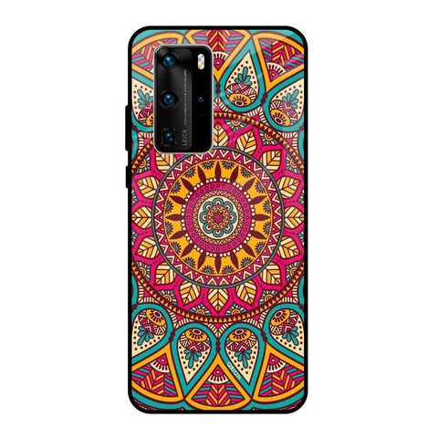 Elegant Mandala Huawei P40 Pro Glass Back Cover Online