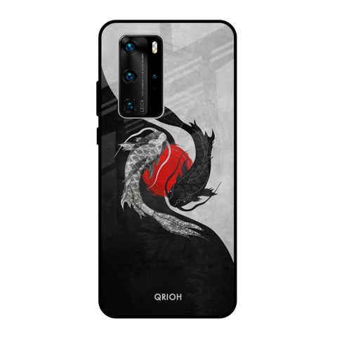 Japanese Art Huawei P40 Pro Glass Back Cover Online