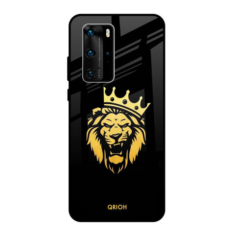 Lion The King Huawei P40 Pro Glass Back Cover Online