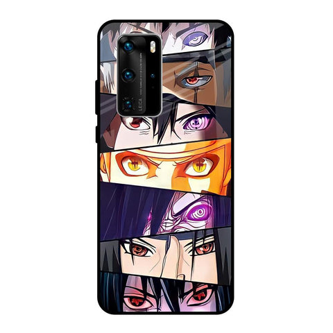 Anime Eyes Huawei P40 Pro Glass Back Cover Online