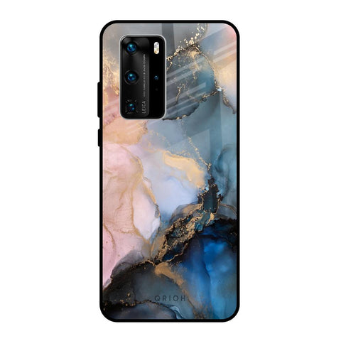Marble Ink Abstract Huawei P40 Pro Glass Back Cover Online