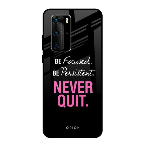 Be Focused Huawei P40 Pro Glass Back Cover Online
