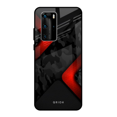 Modern Camo Abstract Huawei P40 Pro Glass Back Cover Online