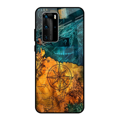 Architecture Map Huawei P40 Pro Glass Back Cover Online