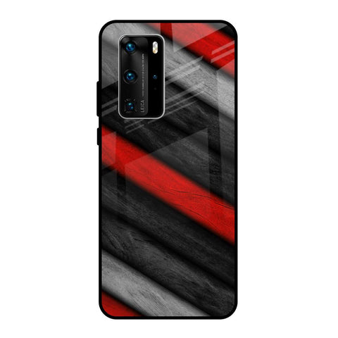 Soft Wooden Texture Huawei P40 Pro Glass Back Cover Online