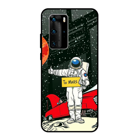 Astronaut on Mars Huawei P40 Pro Glass Back Cover Online