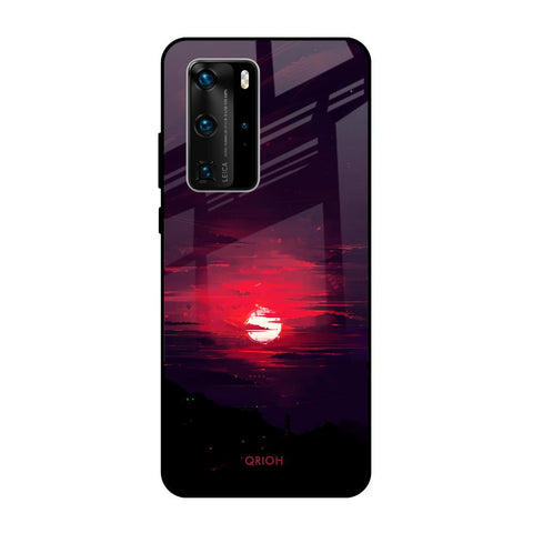 Morning Red Sky Huawei P40 Pro Glass Cases & Covers Online