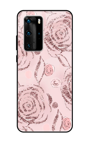 Shimmer Roses Huawei P40 Pro Glass Cases & Covers Online