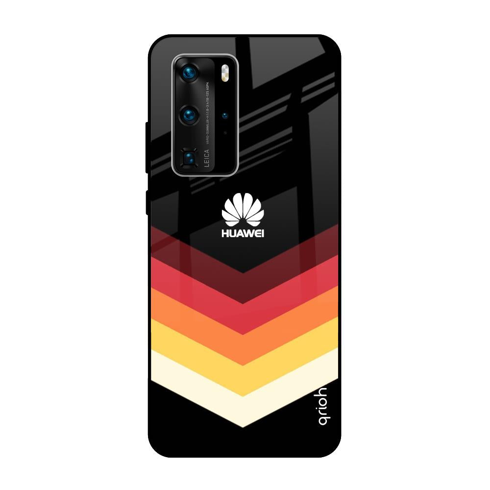 Abstract Arrow Pattern Huawei P40 Pro Glass Cases & Covers Online