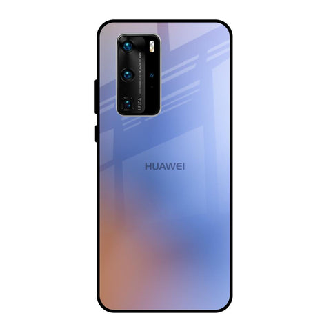 Blue Aura Huawei P40 Pro Glass Back Cover Online