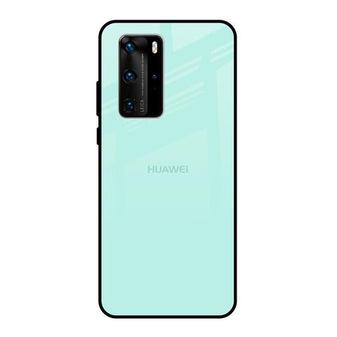 Teal Huawei P40 Pro Glass Back Cover Online