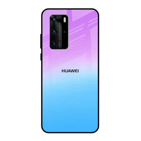 Unicorn Pattern Huawei P40 Pro Glass Back Cover Online