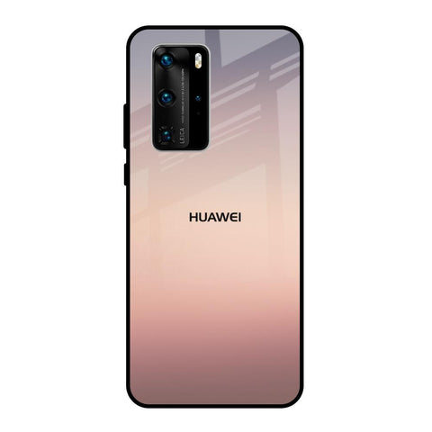 Golden Mauve Huawei P40 Pro Glass Back Cover Online