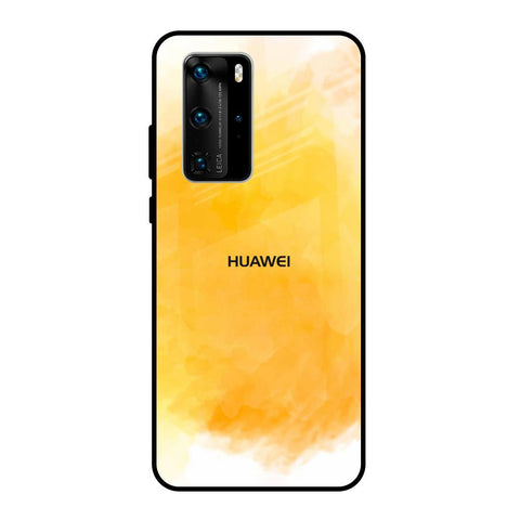 Rustic Orange Huawei P40 Pro Glass Back Cover Online