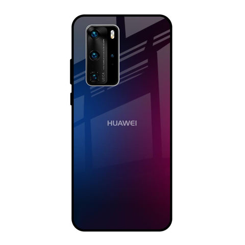 Mix Gradient Shade Huawei P40 Pro Glass Back Cover Online