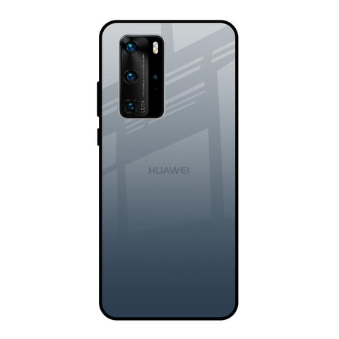 Smokey Grey Color Huawei P40 Pro Glass Back Cover Online