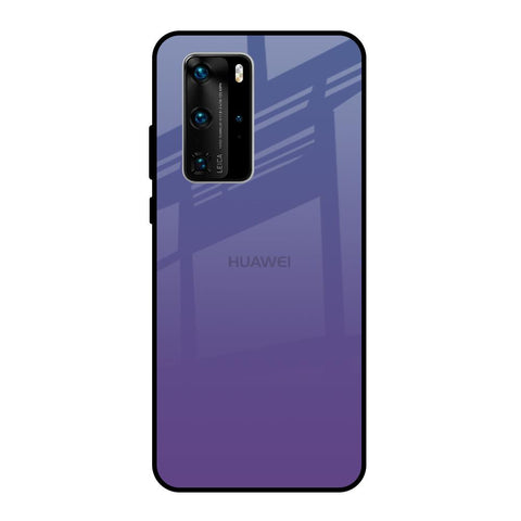 Indigo Pastel Huawei P40 Pro Glass Back Cover Online