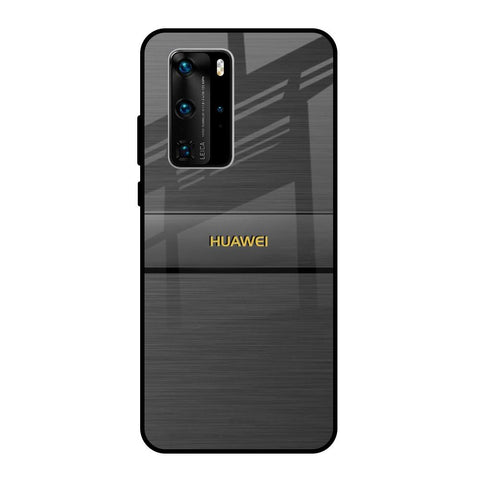 Grey Metallic Glass Huawei P40 Pro Glass Back Cover Online