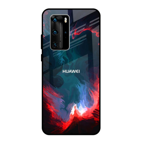 Brush Art Huawei P40 Pro Glass Back Cover Online