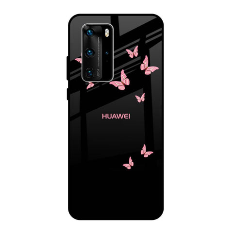 Fly Butterfly Huawei P40 Pro Glass Back Cover Online