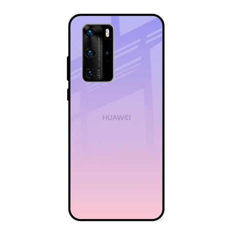 Lavender Gradient Huawei P40 Pro Glass Back Cover Online
