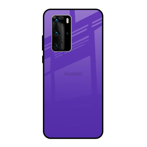 Amethyst Purple Huawei P40 Pro Glass Back Cover Online