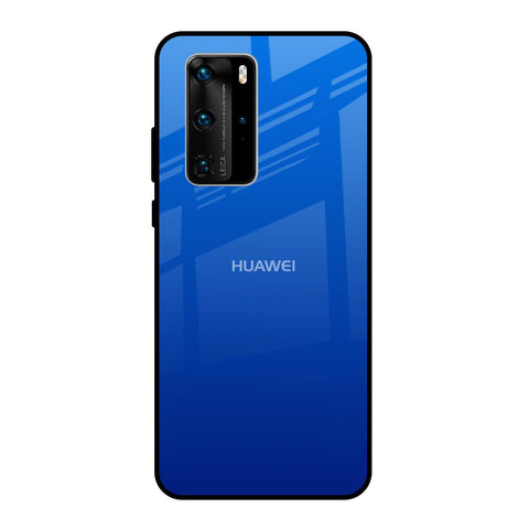 Egyptian Blue Huawei P40 Pro Glass Back Cover Online