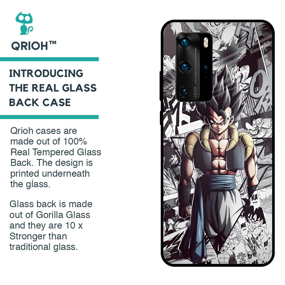 Dragon Anime Art Glass Case for Huawei P40 Pro