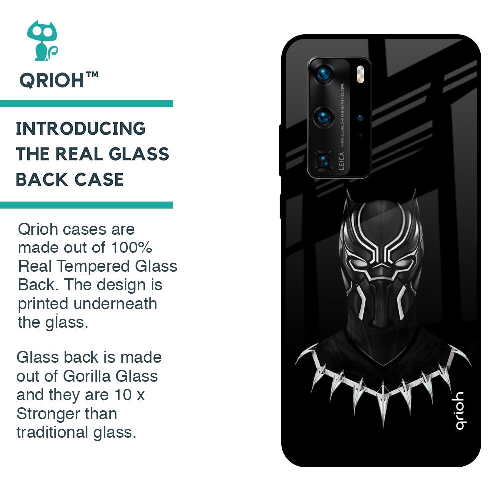 Dark Superhero Glass Case for Huawei P40 Pro