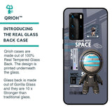 Space Travel Glass Case for Huawei P40 Pro