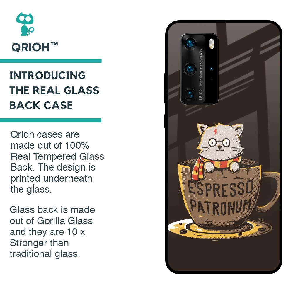 Tea With Kitty Glass Case For Huawei P40 Pro