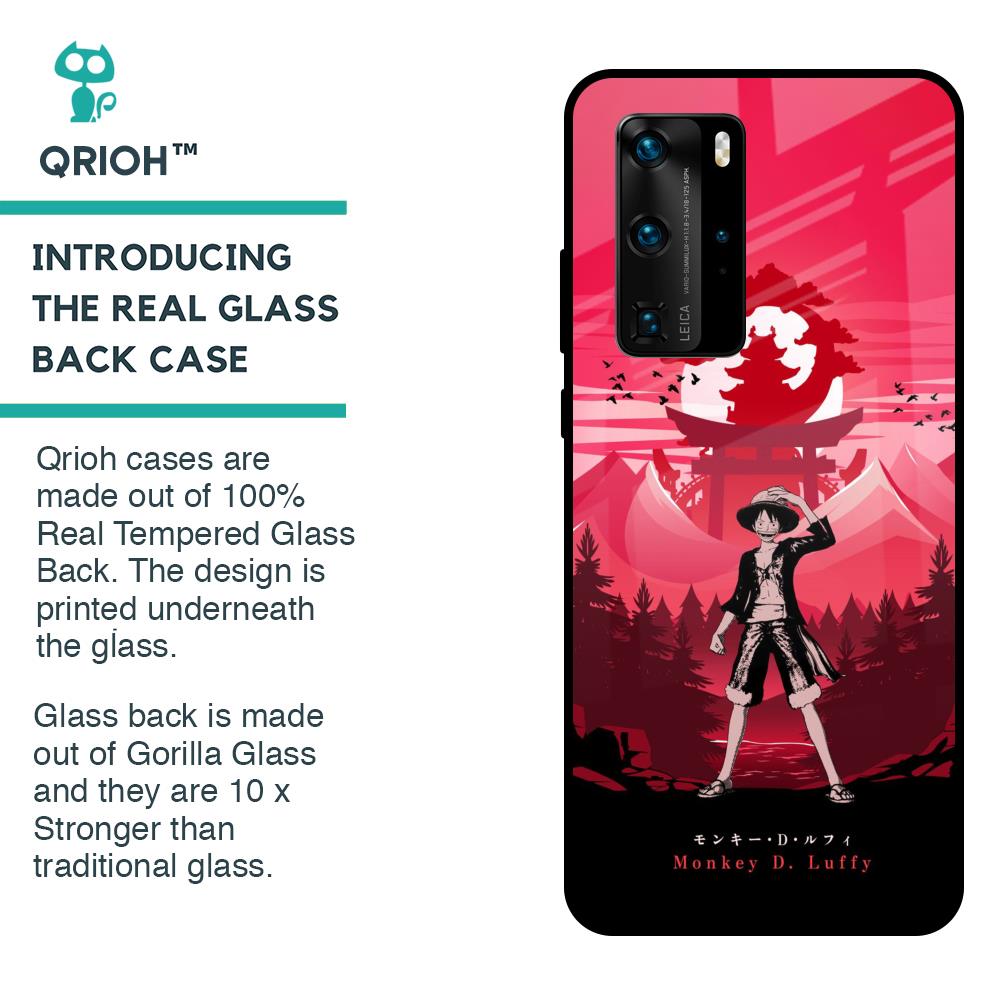 Lost In Forest Glass Case for Huawei P40 Pro