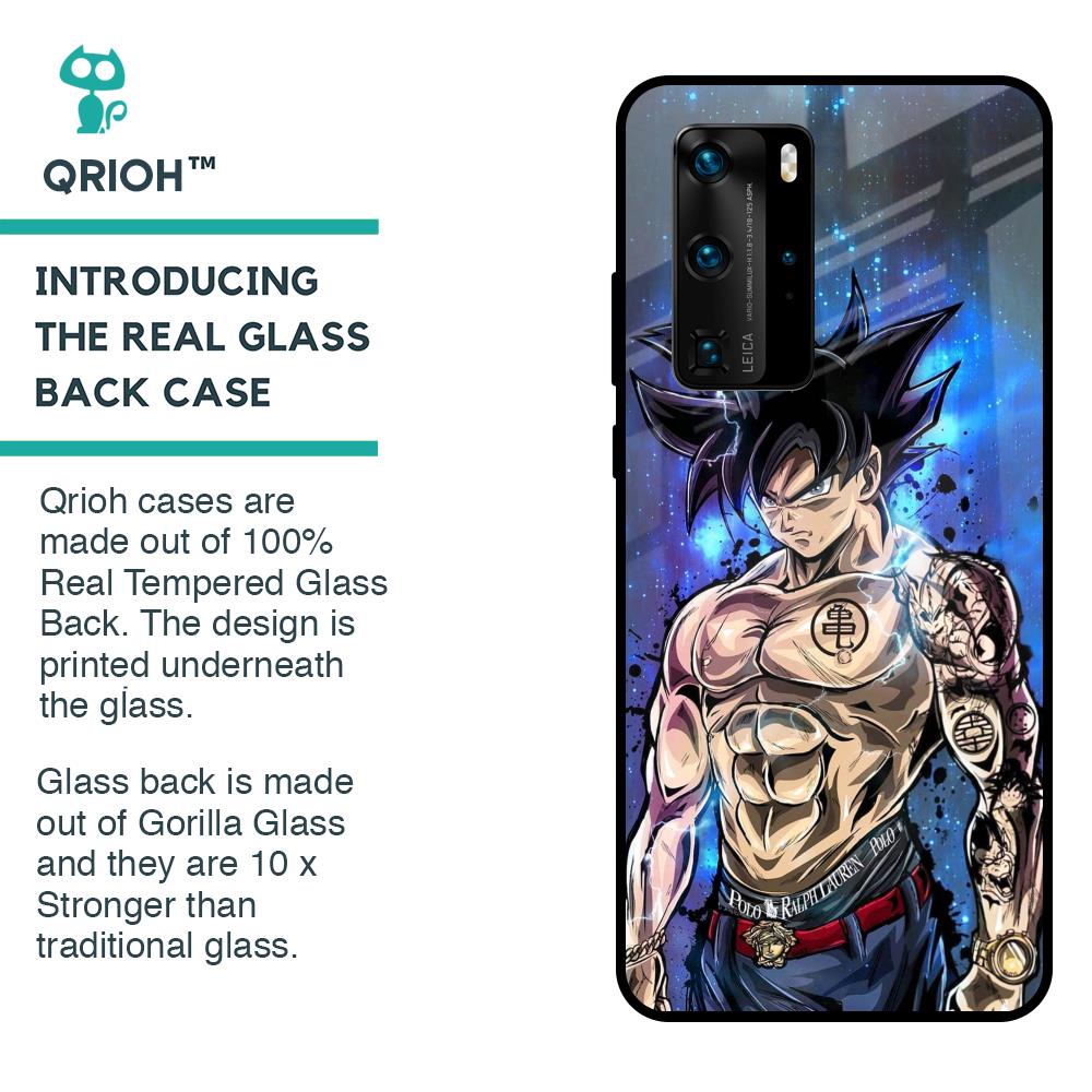 Branded Anime Glass Case for Huawei P40 Pro