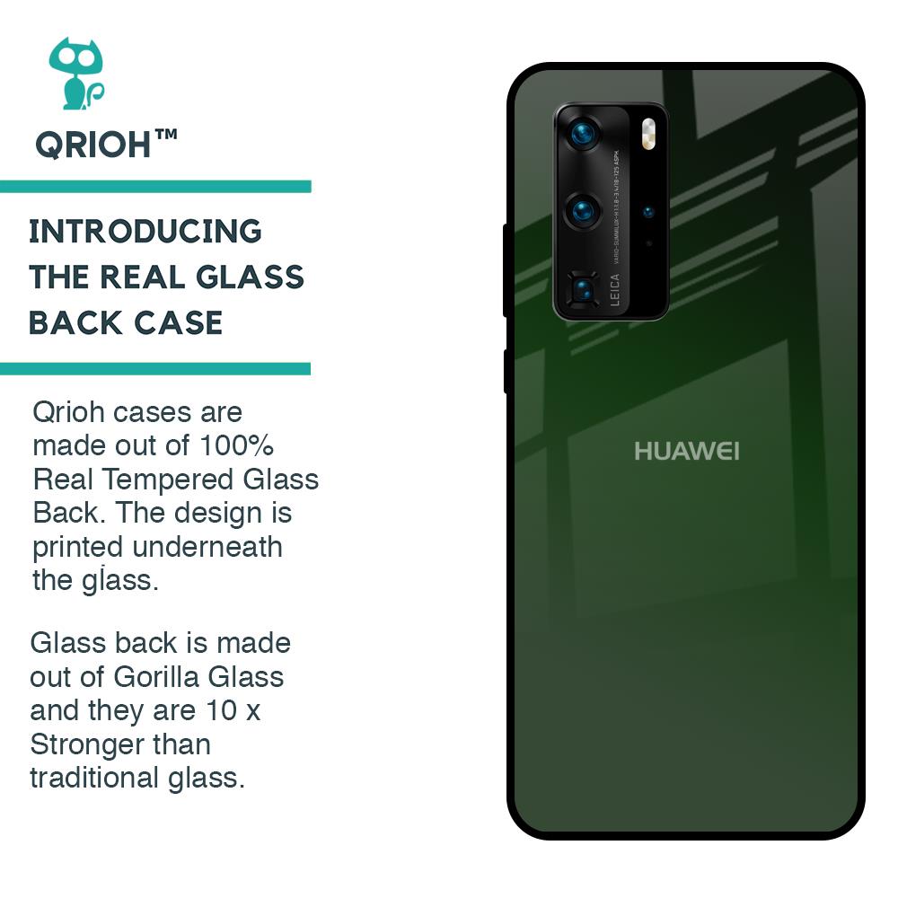Deep Forest Glass Case for Huawei P40 Pro