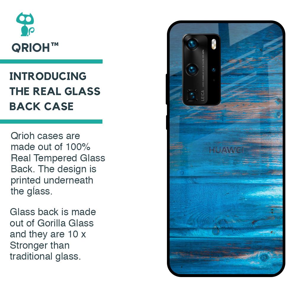 Patina Finish Glass case for Huawei P40 Pro