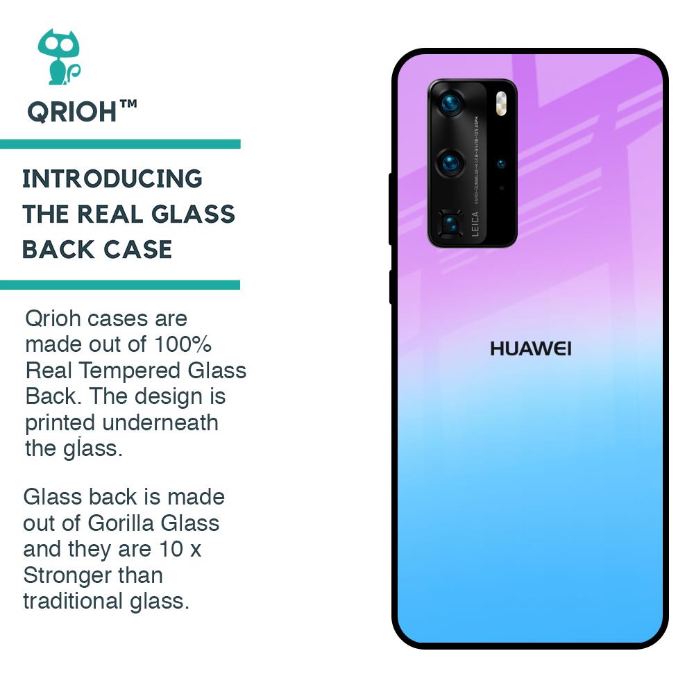 Unicorn Pattern Glass Case for Huawei P40 Pro