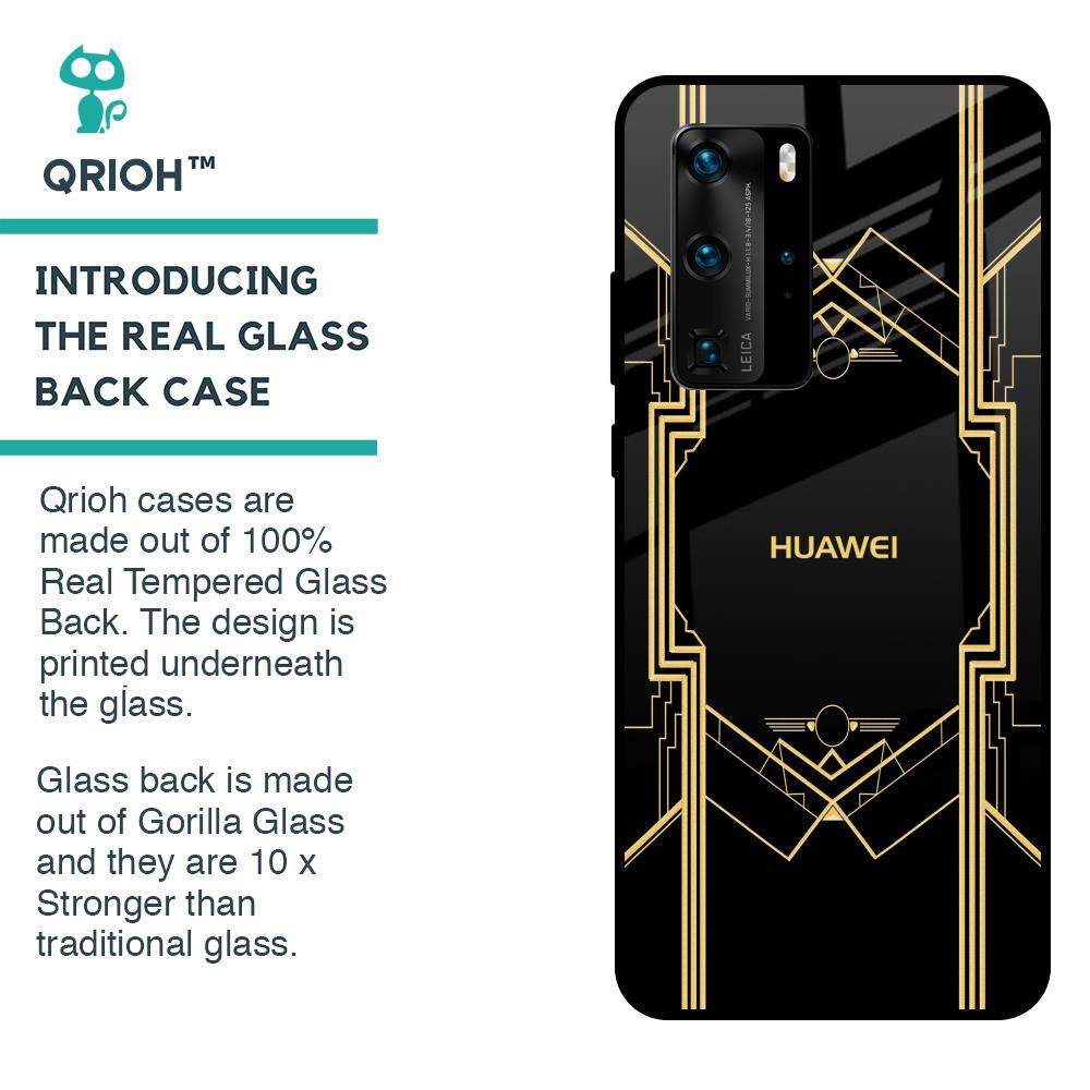 Sacred Logo Glass Case for Huawei P40 Pro
