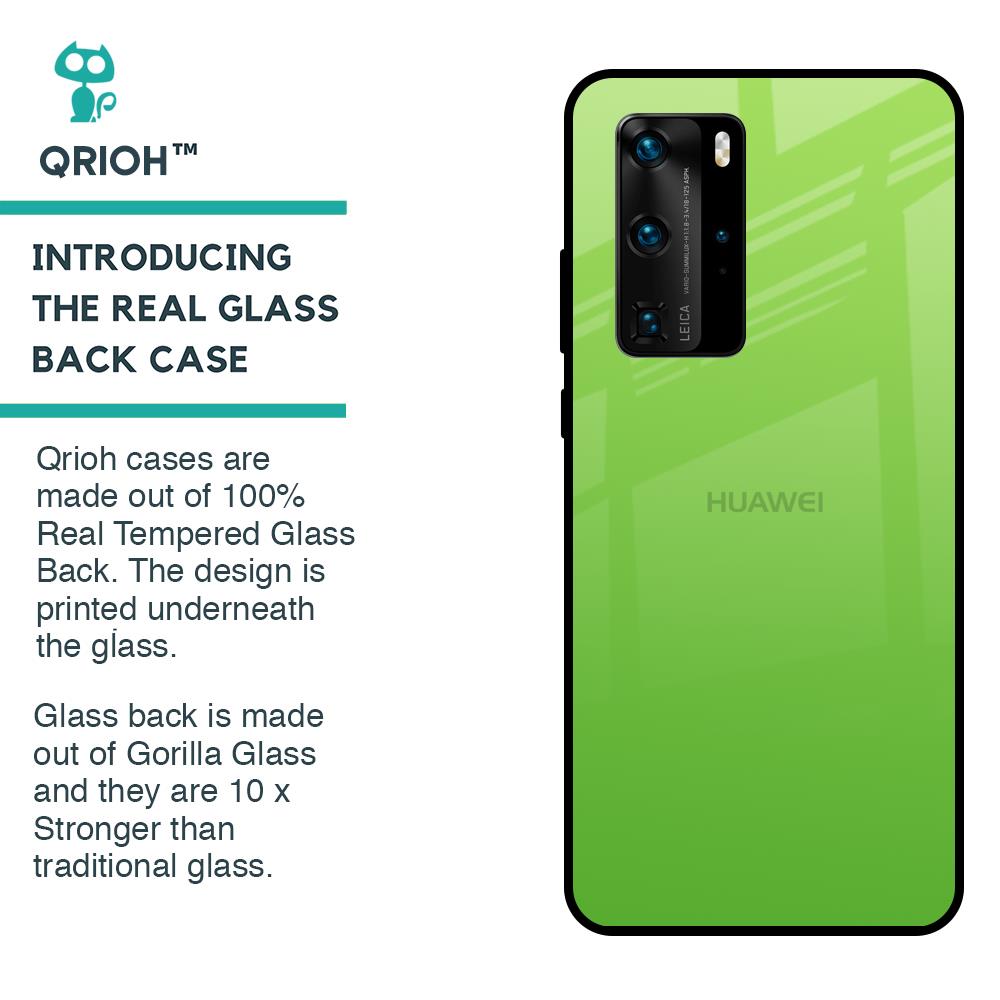 Paradise Green Glass Case For Huawei P40 Pro