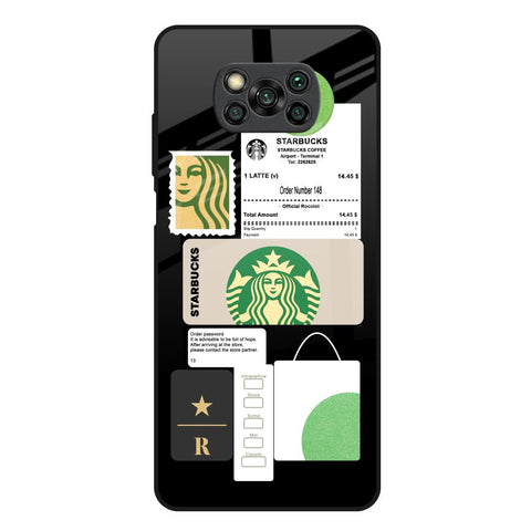 Coffee Latte Poco X3 Glass Back Cover Online