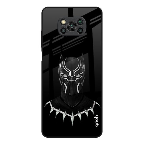 Dark Superhero Poco X3 Glass Back Cover Online